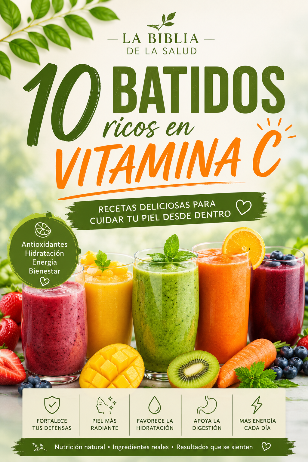 10 Batidos ricos en Vitamina C